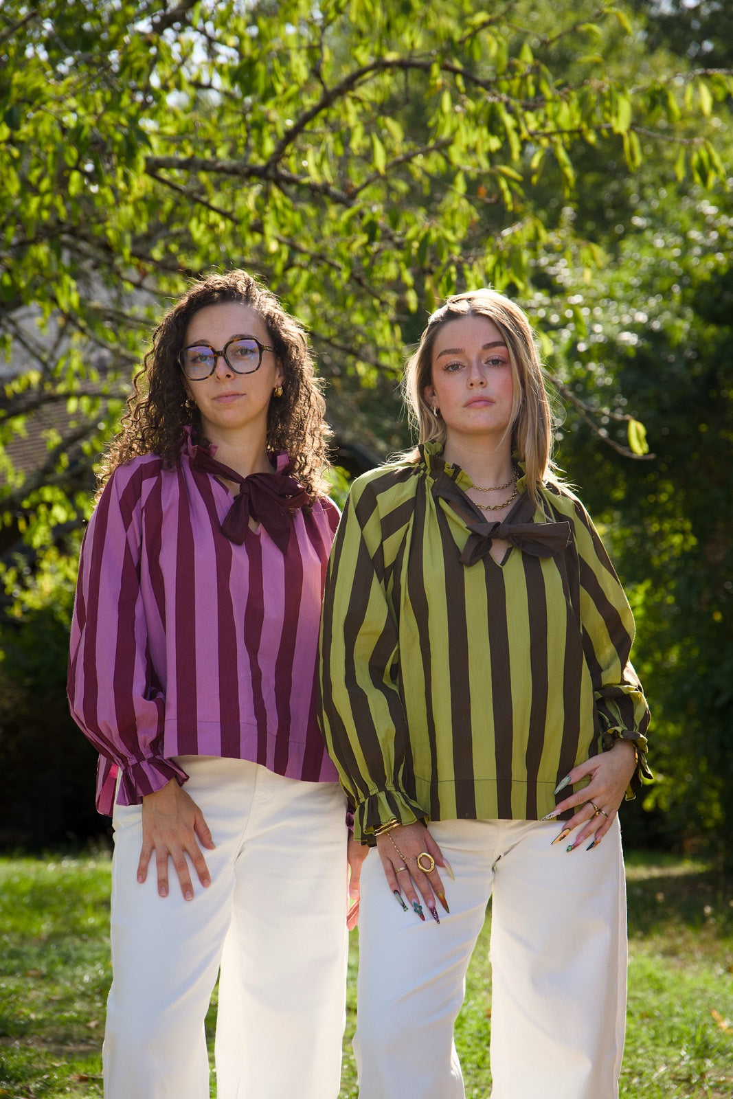 Blouse Aurore à rayures