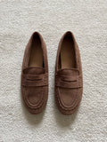 Mocassins en suédine