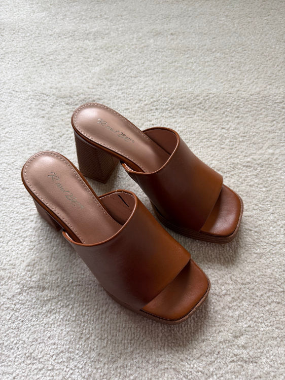 Mules à talons