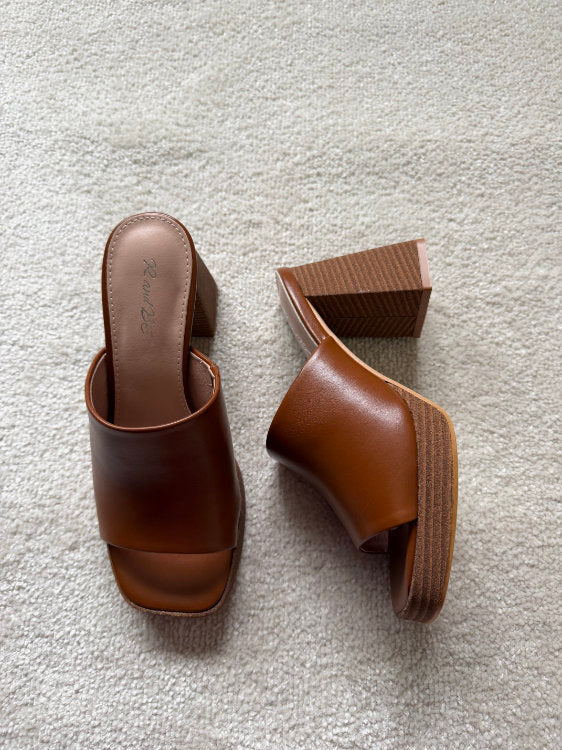 Mules à talons