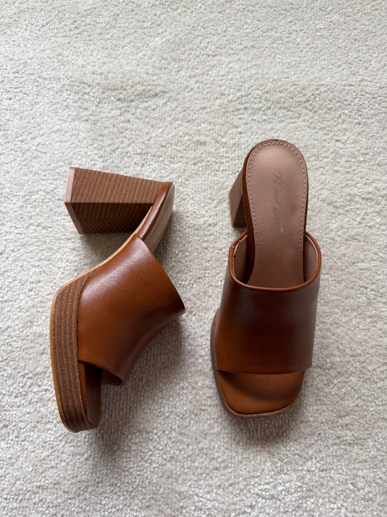 Mules à talons