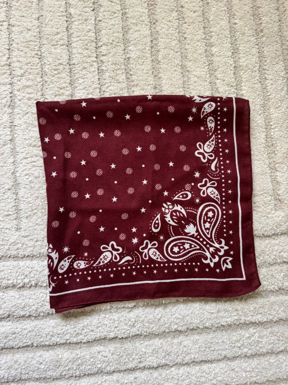 Patterned scarf