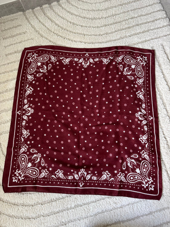 Patterned scarf