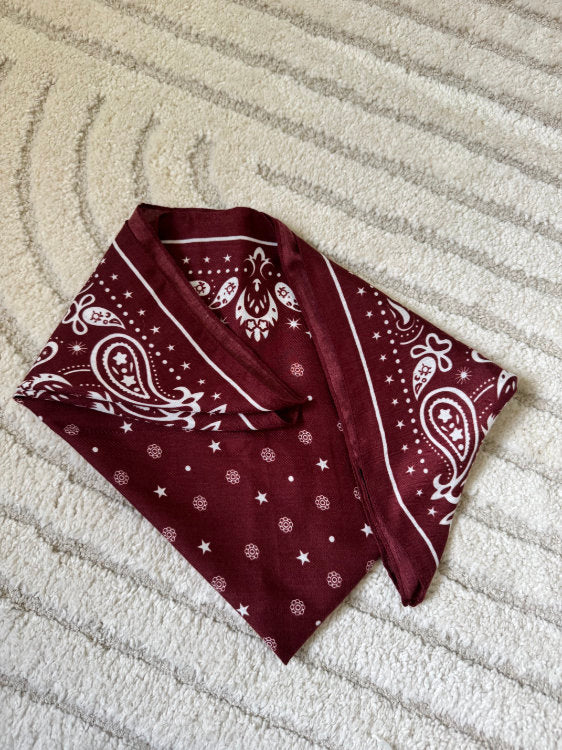 Patterned scarf