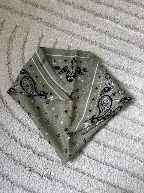 Foulard à motifs