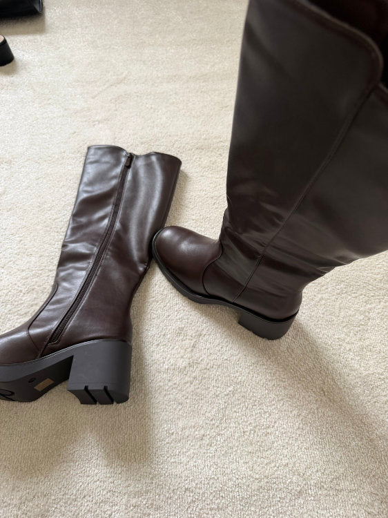 Bottes à talons