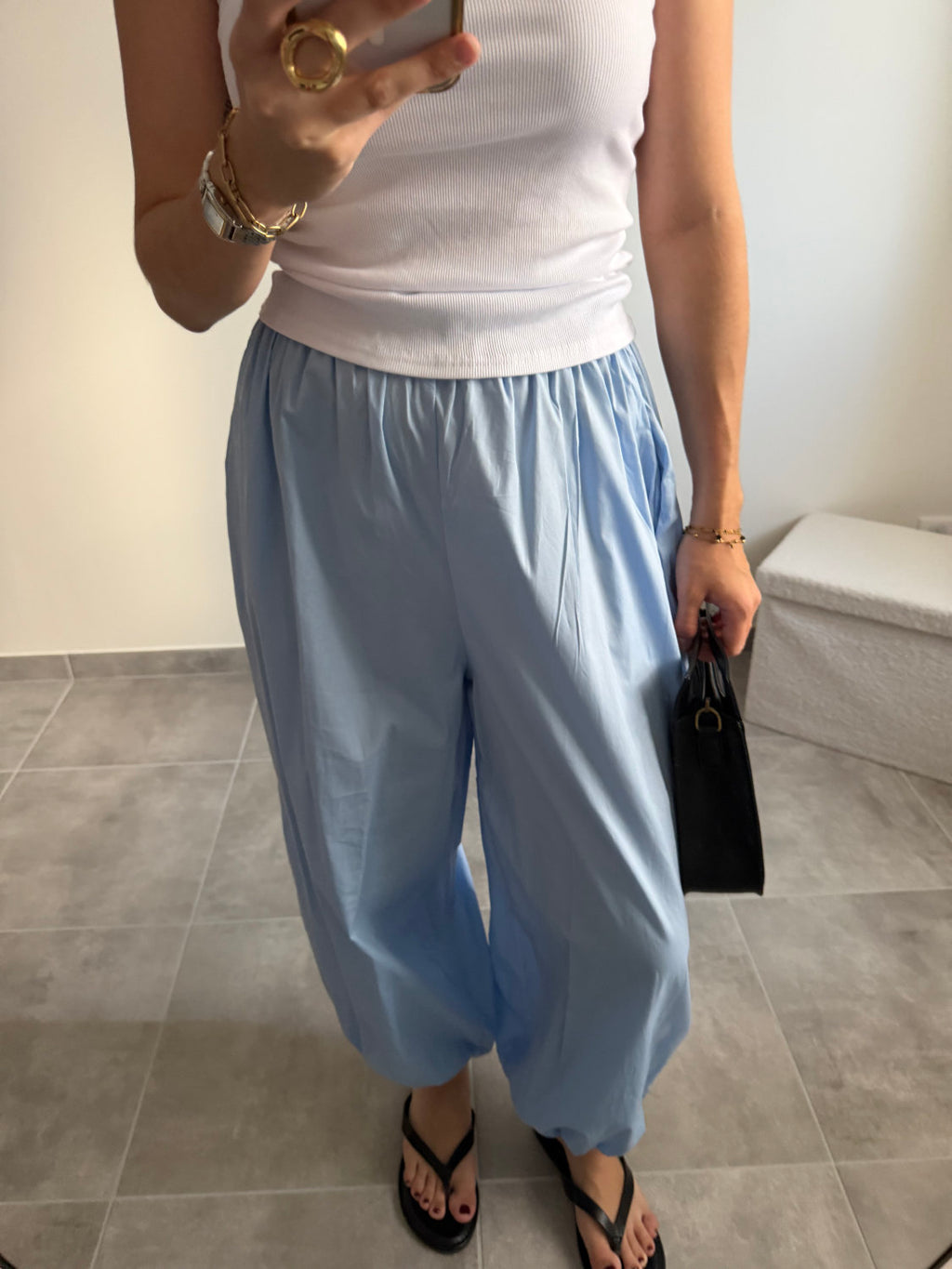 Pantalon large ballon