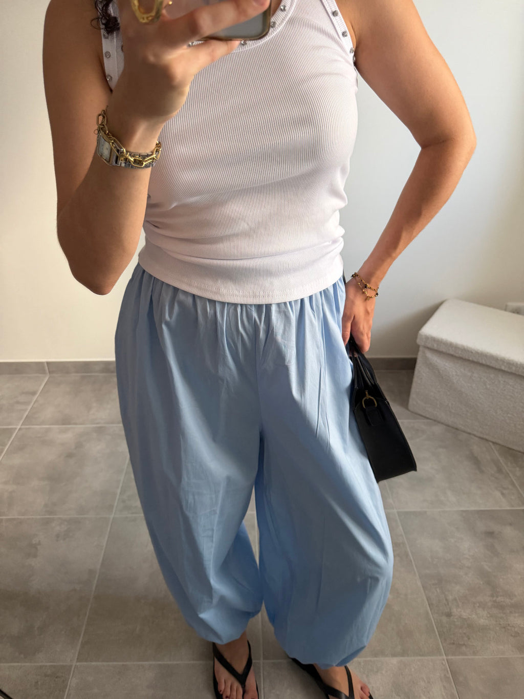 Pantalon large ballon