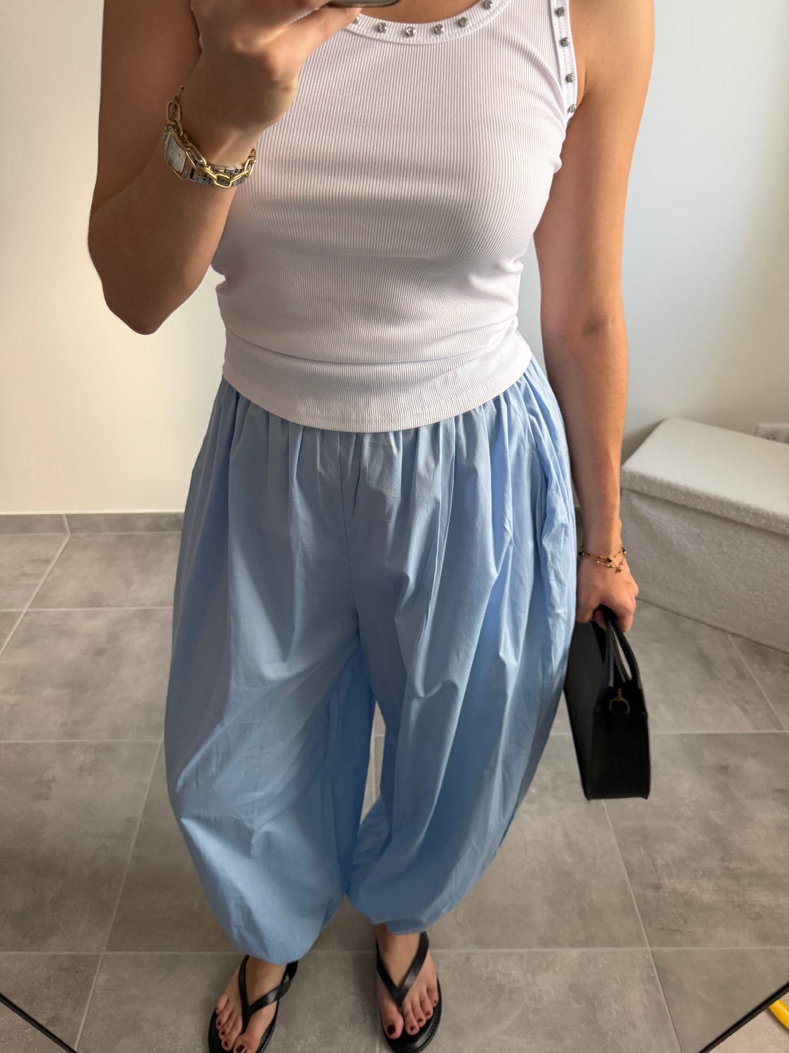 Pantalon large ballon