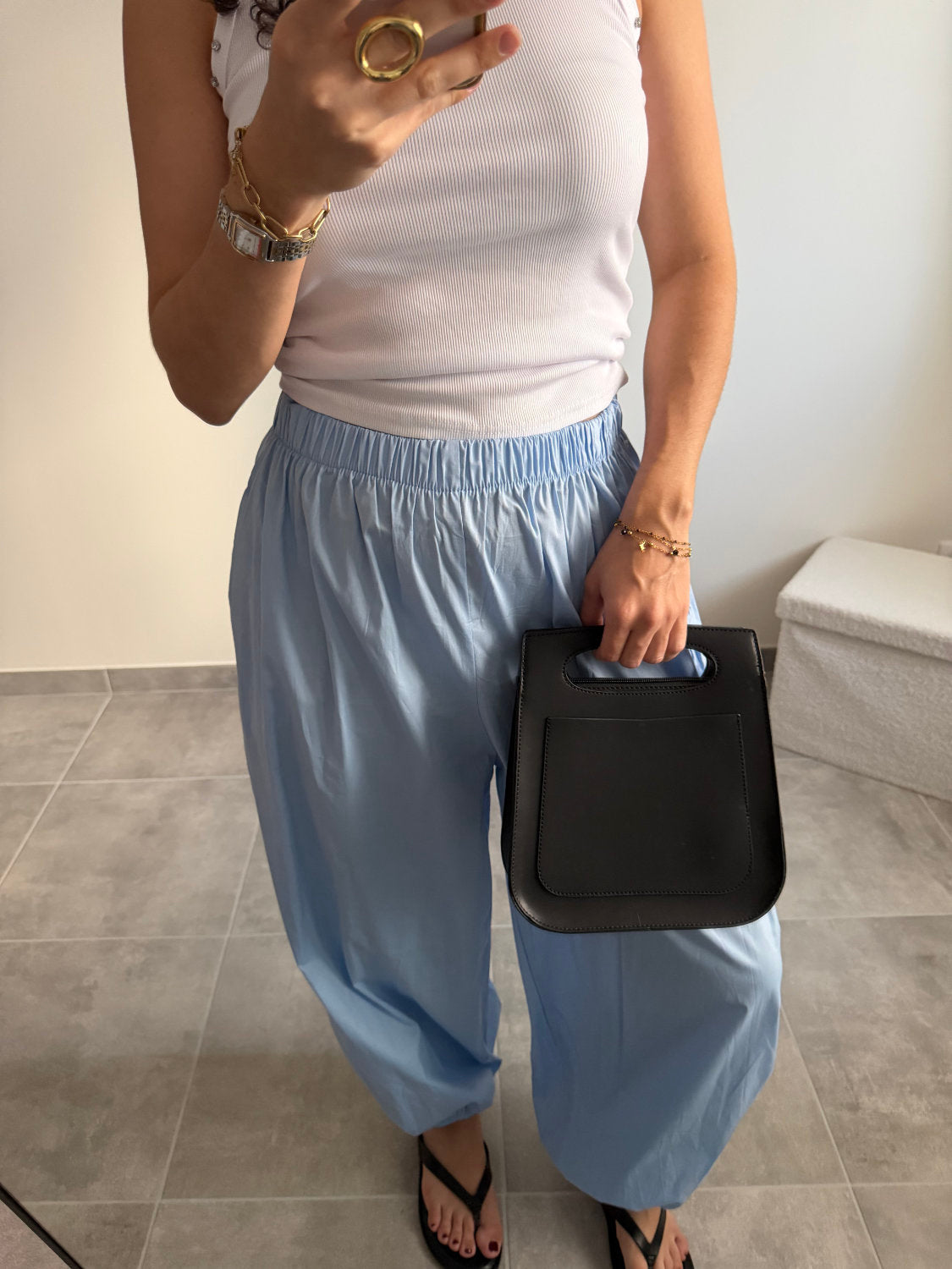 Pantalon large ballon
