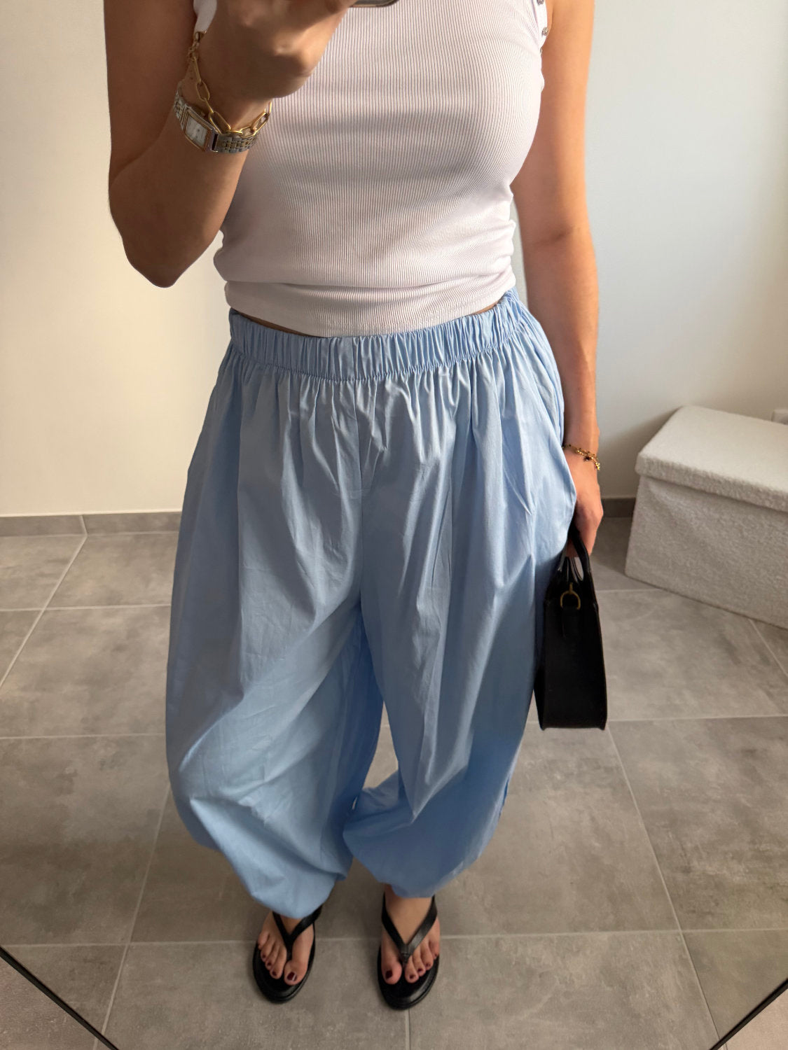 Pantalon large ballon