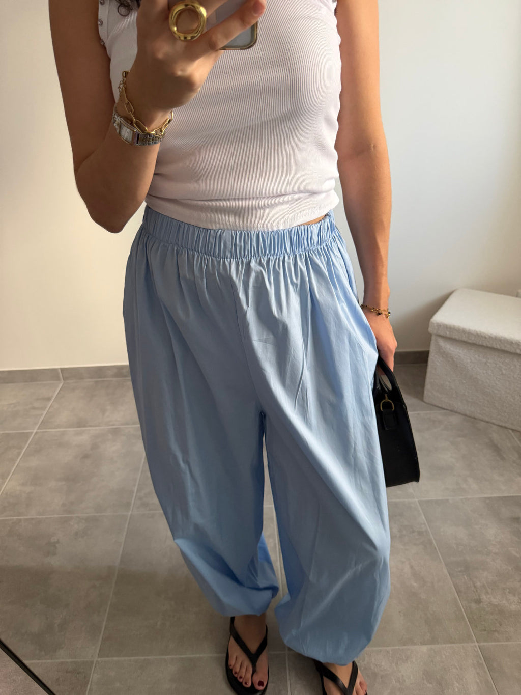 Pantalon large ballon