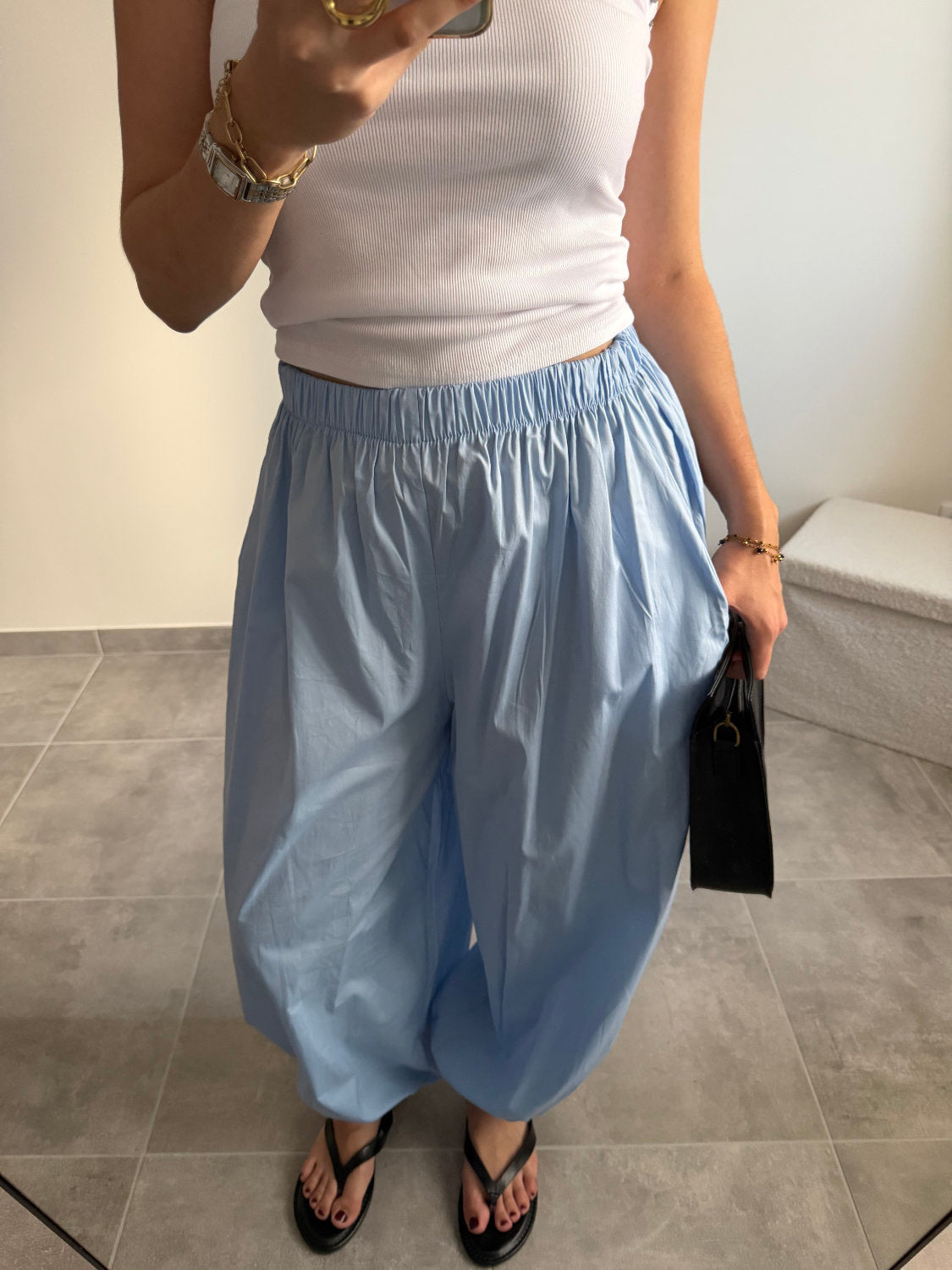 Pantalon large ballon