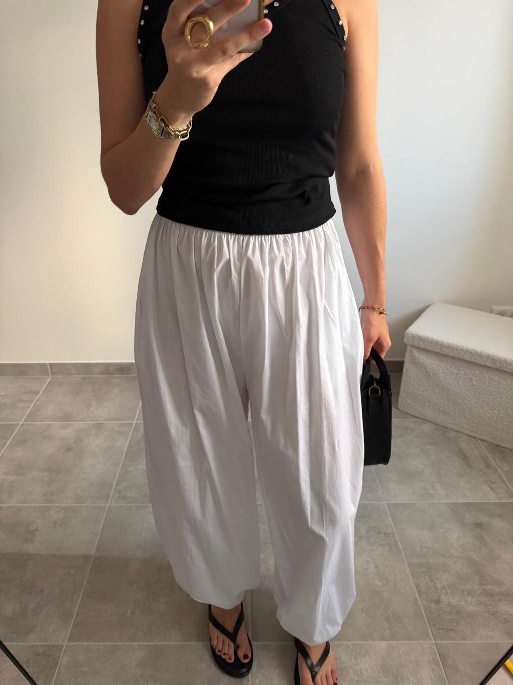 Pantalon large ballon