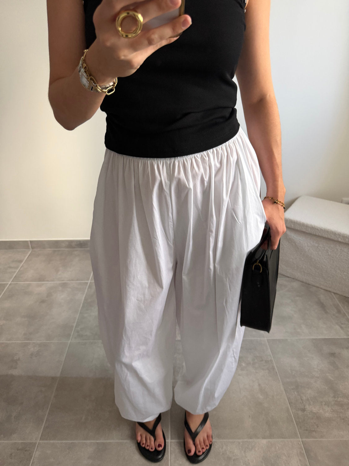 Pantalon large ballon