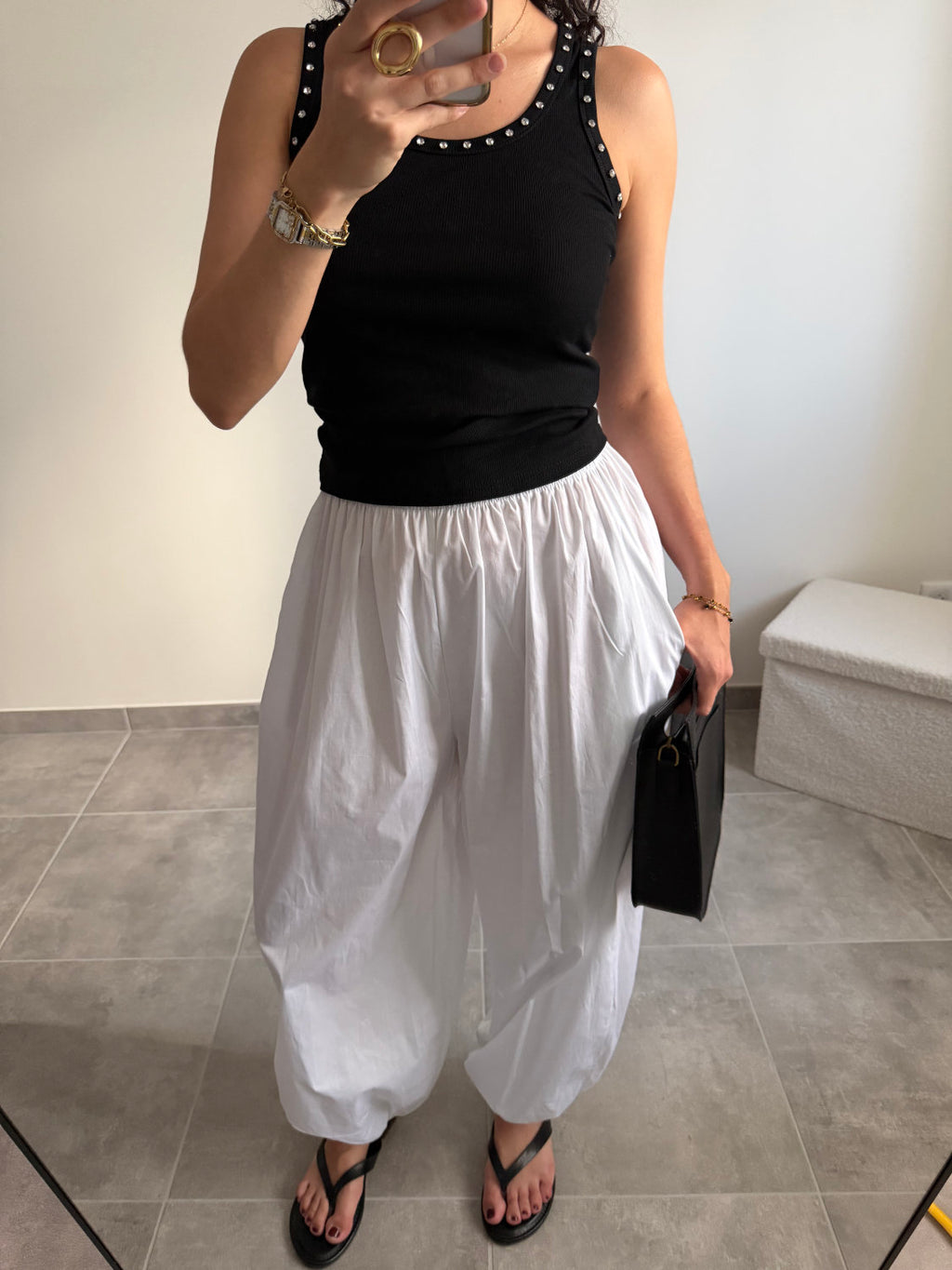 Pantalon large ballon
