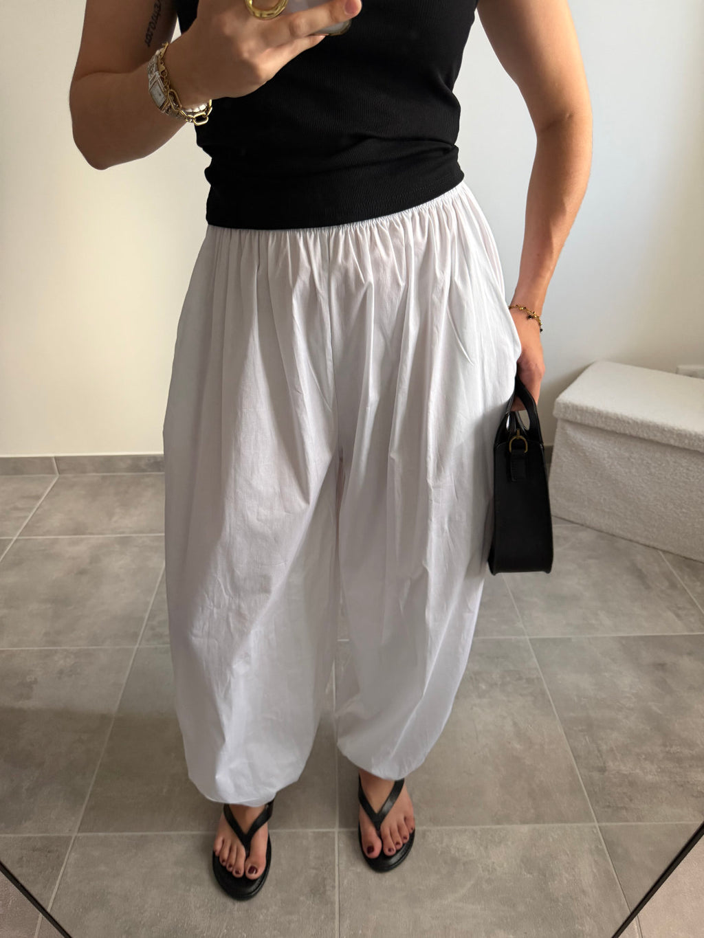 Pantalon large ballon