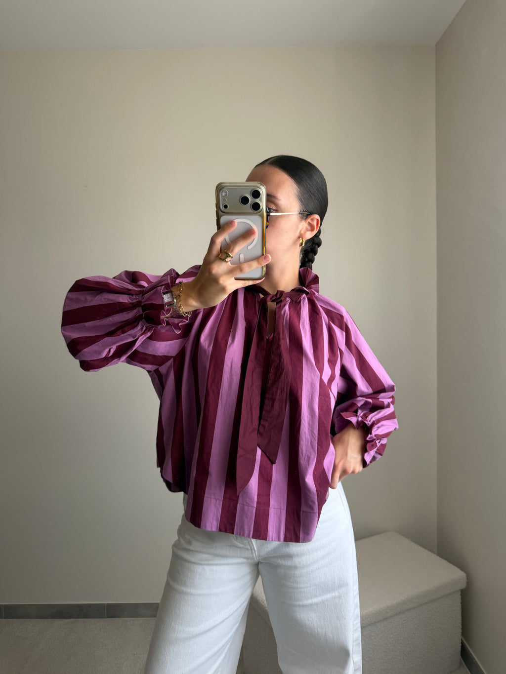 Blouse Aurore à rayures