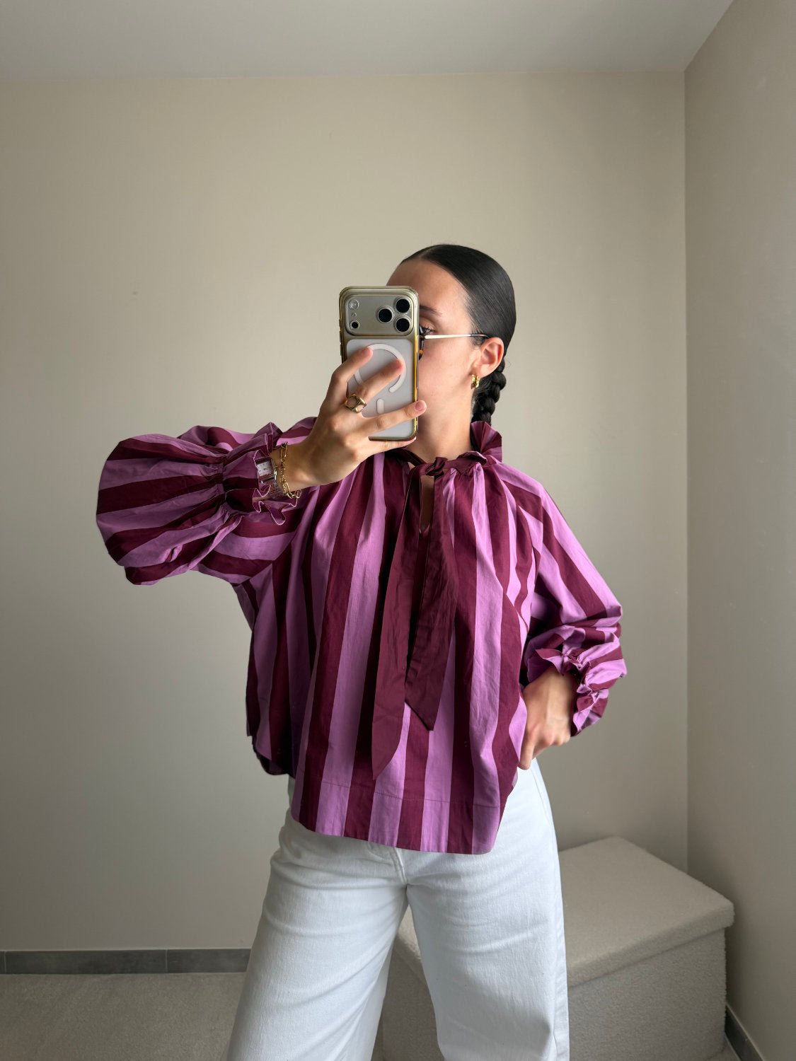 Blouse Aurore à rayures