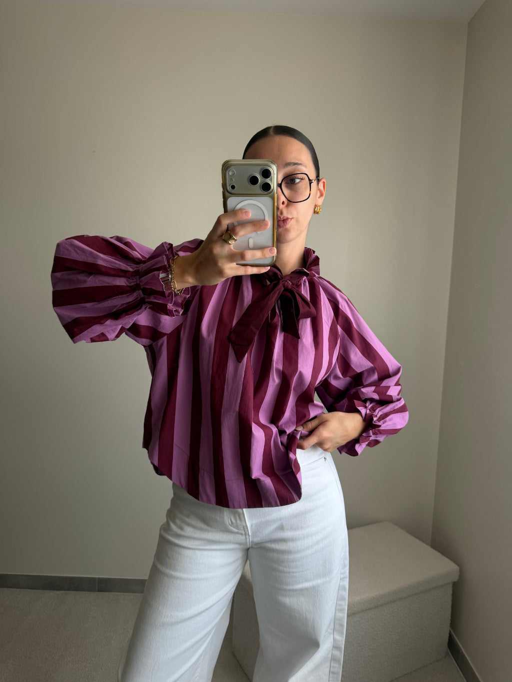 Blouse Aurore à rayures