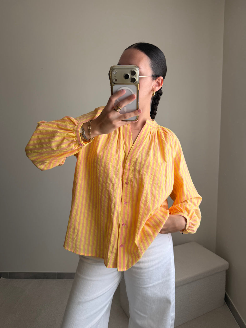 Blouse Rosa à rayures