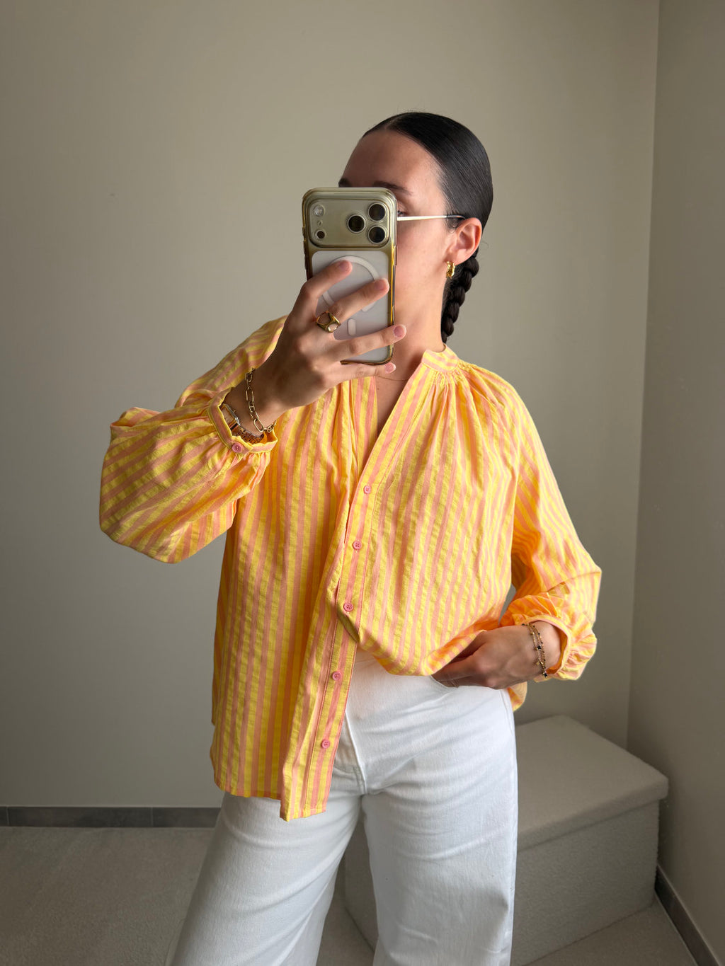 Blouse Rosa à rayures