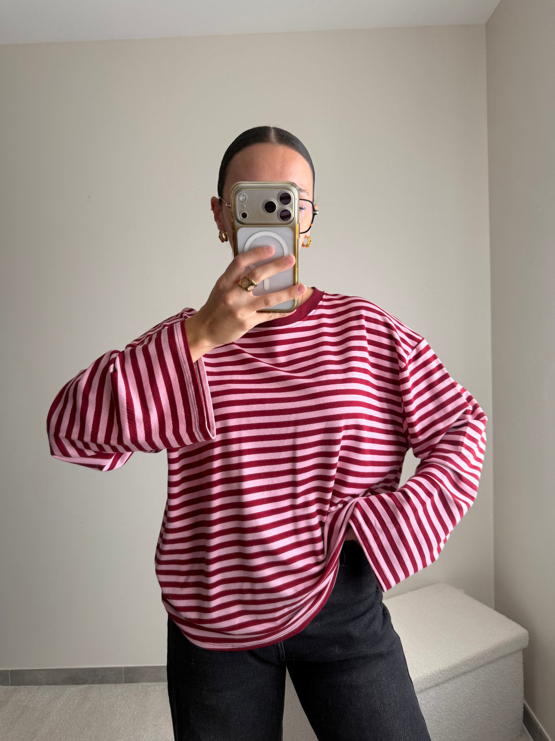 Tee shirt à rayures Mia