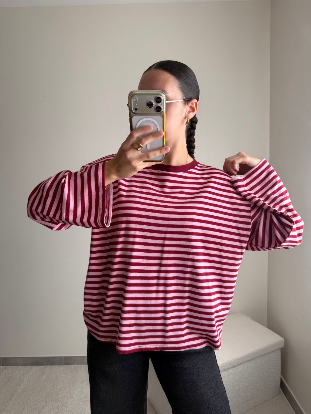 Tee shirt à rayures Mia