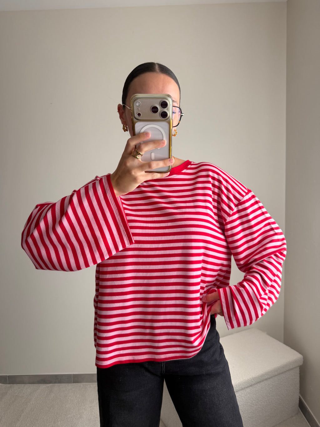 Tee shirt à rayures Mia