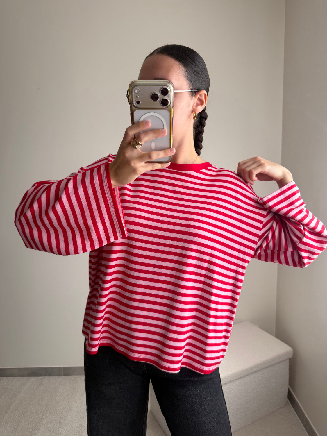 Tee shirt à rayures Mia
