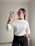 Pull Sarah col bateau