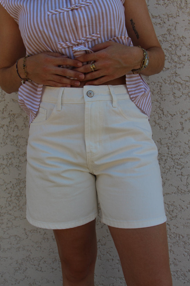 Short en jean 100% coton