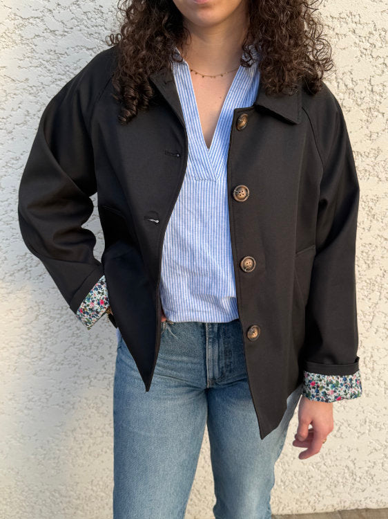 Trench court doublure liberty