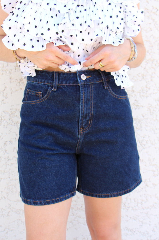 Short en jean 100% coton