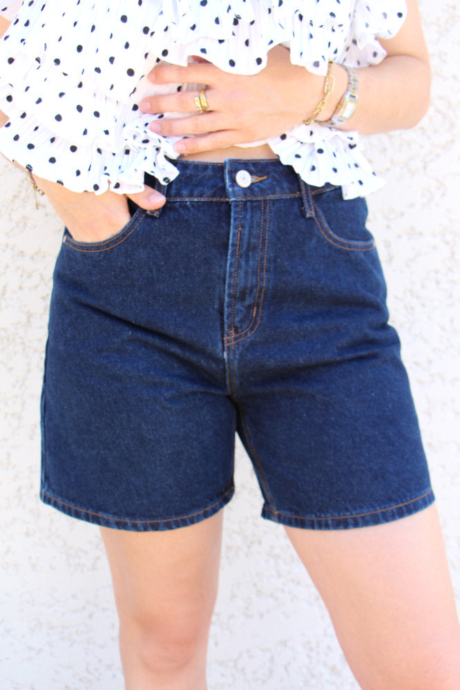 Short en jean 100% coton