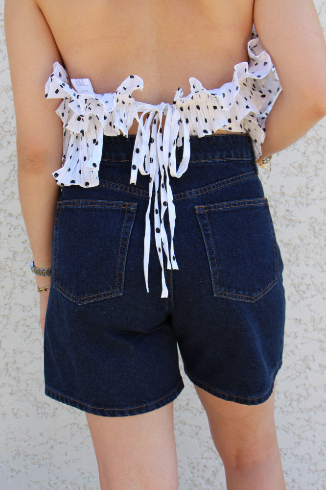 Short en jean 100% coton
