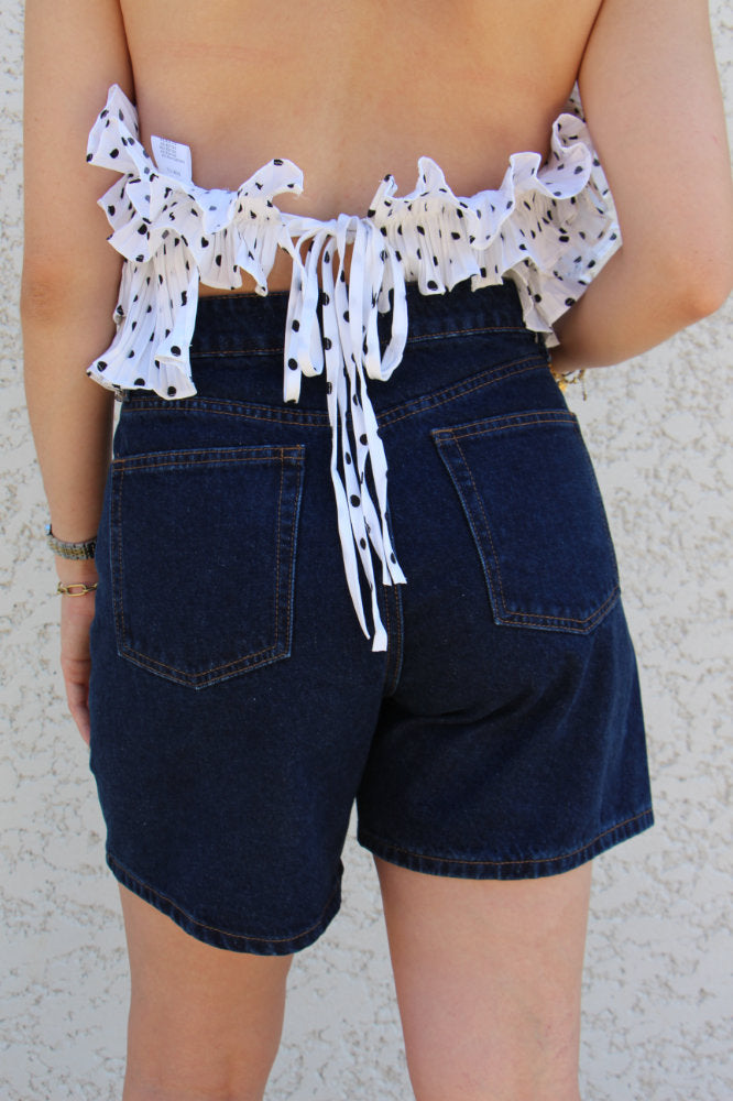 Short en jean 100% coton