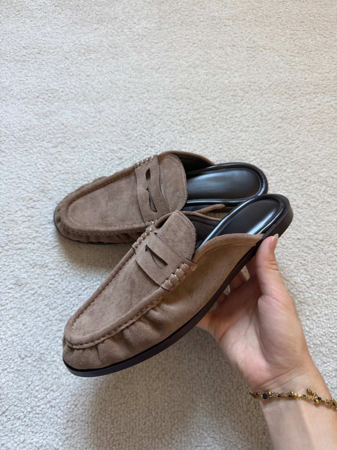 Mocassins Val - effet daim