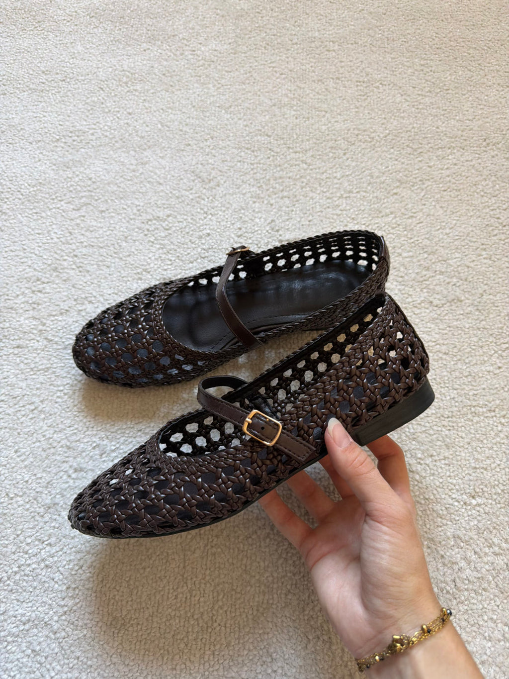 Ballerines marron Ella