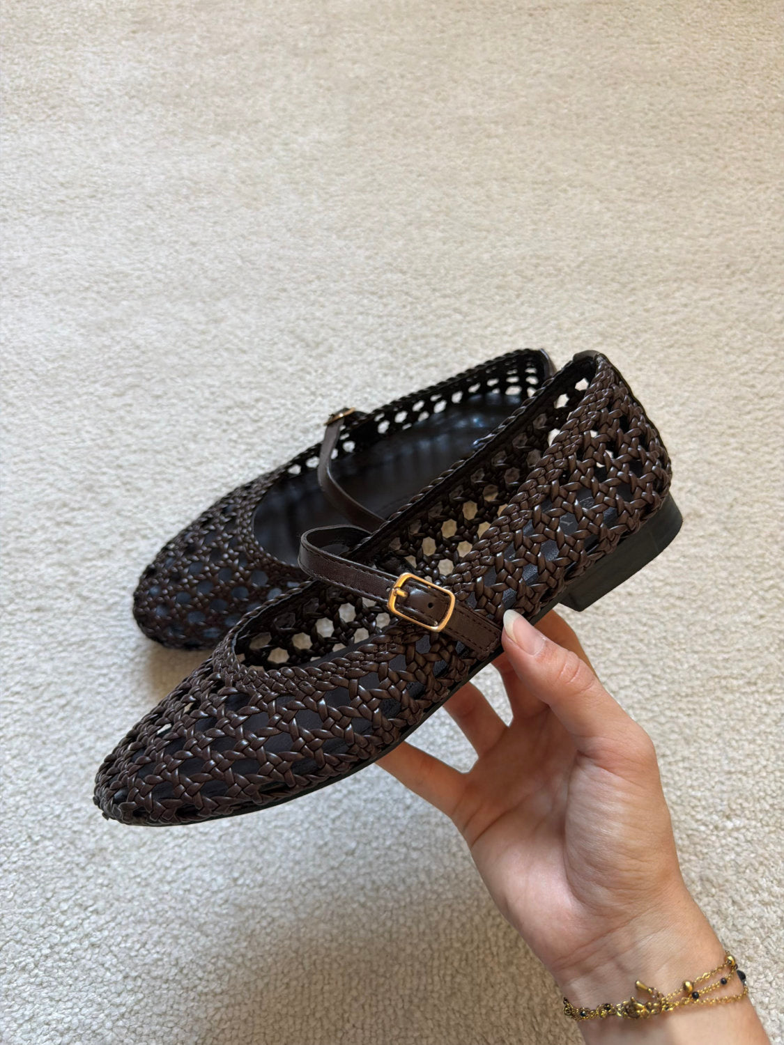 Ballerines marron Ella