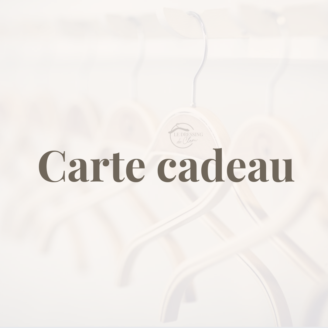 Carte-cadeau Le Dressing de Clem