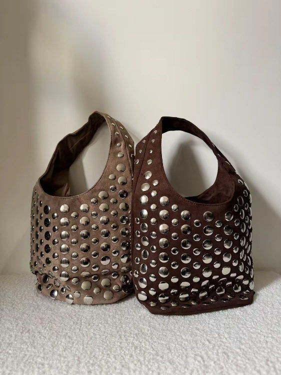 Sac à main à oeillets